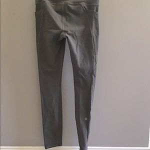 Grey athlete girl leggings size 14